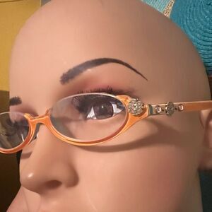 Brighton Women's HP 🎊 Orange Oval readers +1.0 Garden of Eden RARE!